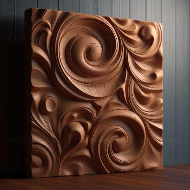 Patterns and decorations stl sleek 4 3d model